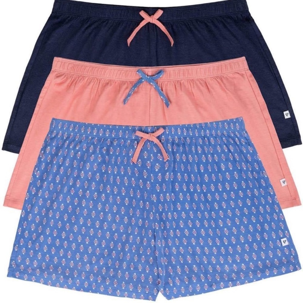 Jane and Bleecker 3 Pack Sleep Short in Multiple Colors - size large
